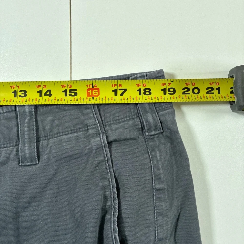 Under Armour Chino Pants 38x28 Gray Straight Stretch Metal Hook (Tag 40x30) - Picture 9 of 11